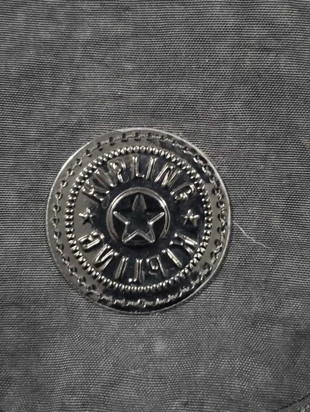 Kipling Queenie Small Backpack Black Nylon Brand Logo on the front flap.